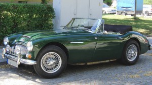 Austin Healey grün Austin Healey grün