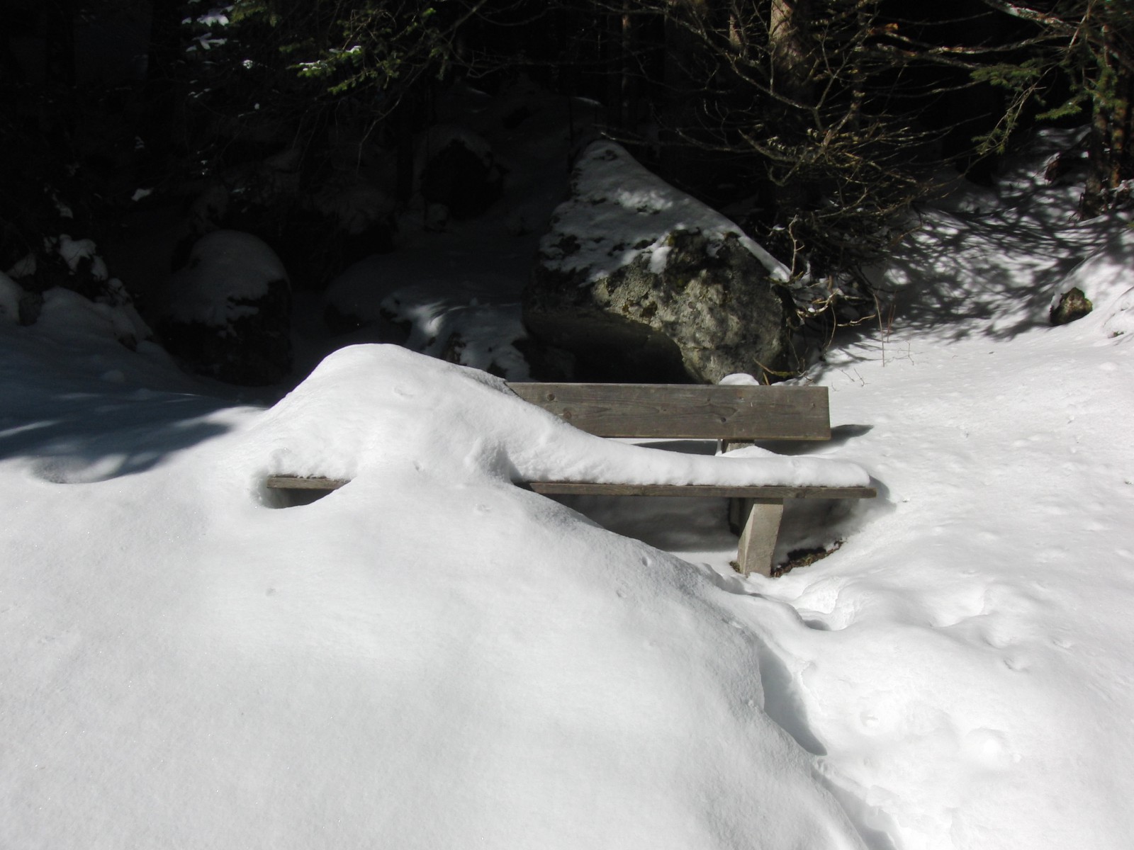 Wegen Schnee nicht besetzt Wegen Schnee nicht besetzt