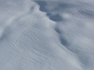 Schnee mit Schatten Schnee mit Schatten