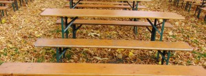 Biergarten im Herbst FB Banner