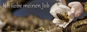 Ich liebe meinen Job Biene FB Banner Ich liebe meinen Job Biene FB Banner