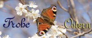 Frohe Ostern Pfauenauge FB Banner Frohe Ostern Pfauenauge FB Banner