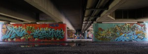 Gaffiti unter der Brücke FB-Banner Gaffiti unter der Brücke FB-Banner