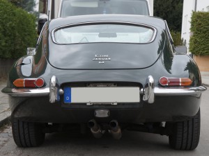 Jaguar E-Type Heck Jaguar E-Type Heck