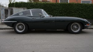 Jaguar E-Type on Street Jaguar E-Type on Street