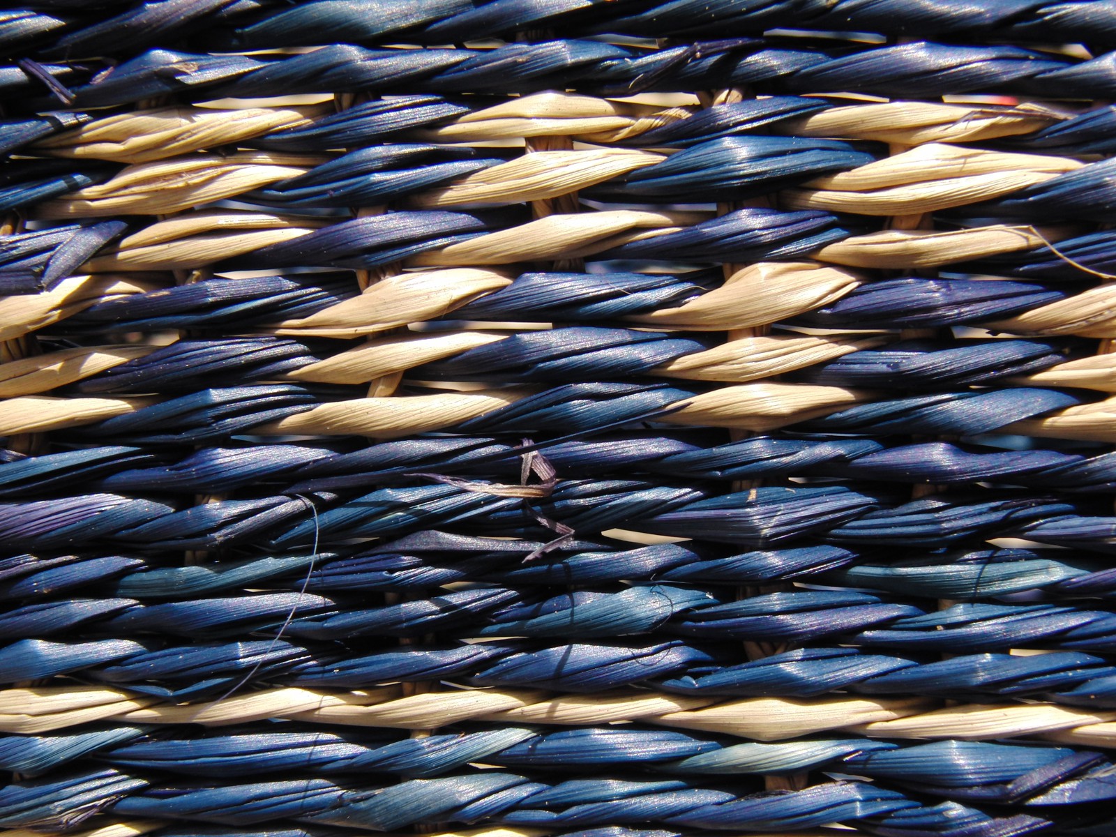 Korbgeflecht blau Korbgeflecht blau