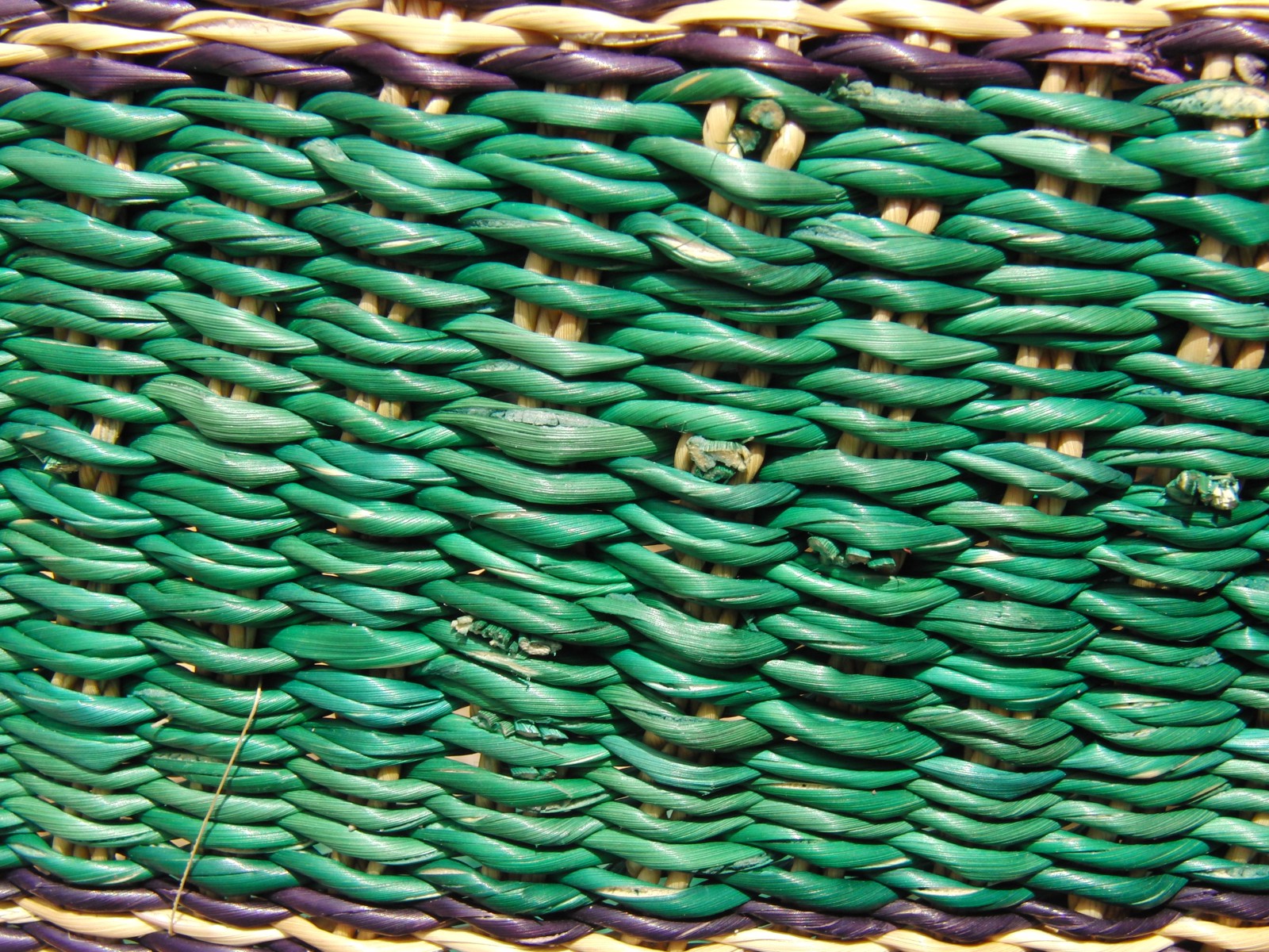 Korbgeflecht grün Korbgeflecht grün