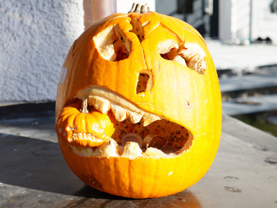 Helloween-Kürbisgesicht Helloween-Kürbisgesicht