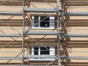 Gerüst am Neubau Gerüst am Neubau