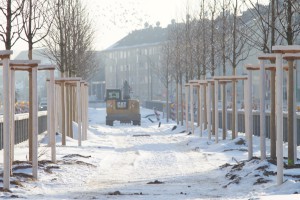 Wegbau im Winter Wegbau im Winter