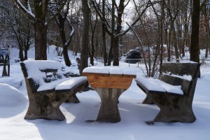 Winterruhe im Park Winterruhe im Park