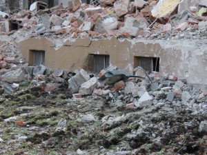 Nur noch der Keller da Nur noch der Keller da