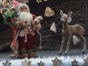 Deko auf dem Weihnachtsmarkt Deko auf dem Weihnachtsmarkt