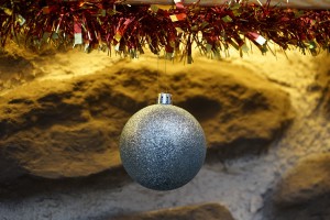 Etwas Weihnachtsschmuck