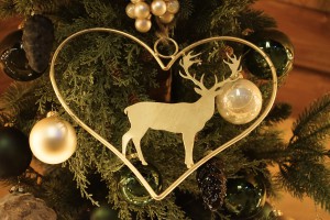 Goldener Weihnachtshirsch Goldener Weihnachtshirsch