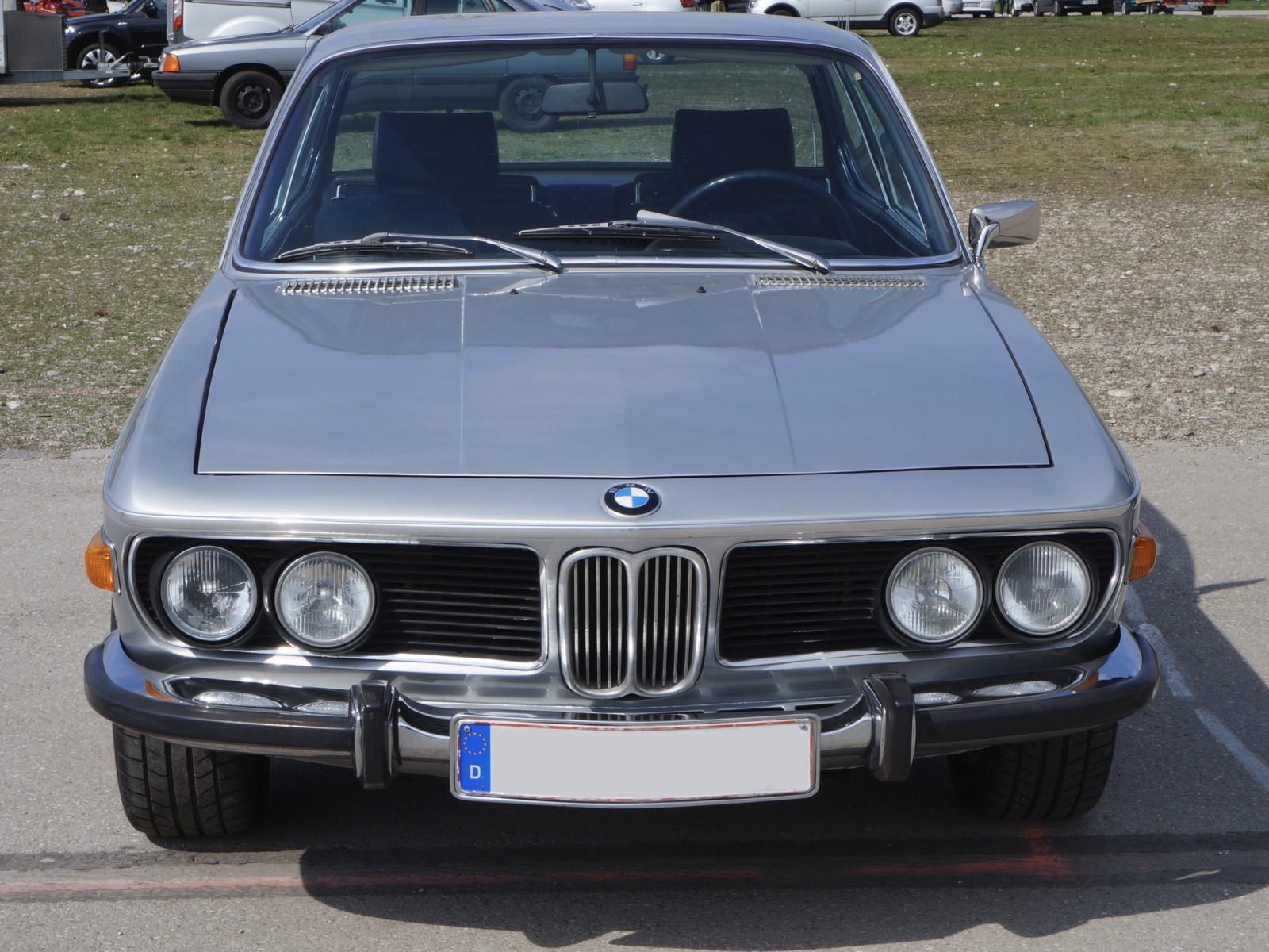 BMW 3.0 CSi Frontansicht BMW 3.0 CSi Frontansicht