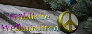 Weihnachtskugel Peace FB Banner Weihnachtskugel Peace FB Banner