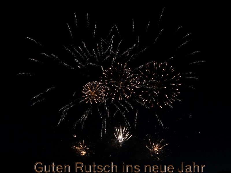  Guten Rutsch ins neue Jahr 2022