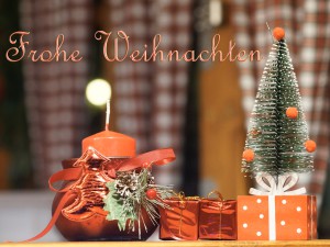 Grußkarte Weihnachten kleine Geschenke Grußkarte Weihnachten kleine Geschenke