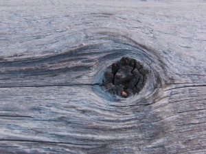 Altes Holz mit Astloch Altes Holz mit Astloch