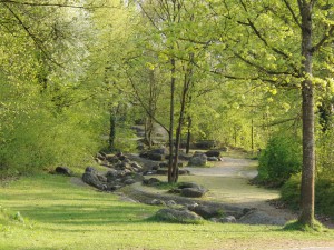 Frühlingsweg im Westpark Frühlingsweg im Westpark
