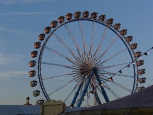 Riesenrad auf dem Oktoberfest Riesenrad auf dem Oktoberfest