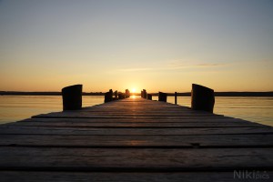 Sonnenuntergang am Steg vom Ammersee Sonnenuntergang am Steg vom Ammersee