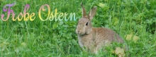 Osterhase Ostergrüße-Banner