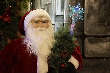 Weihnachtsmann Figur